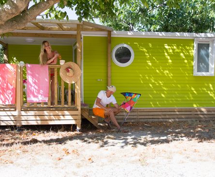 mobil home creole vert camping giens