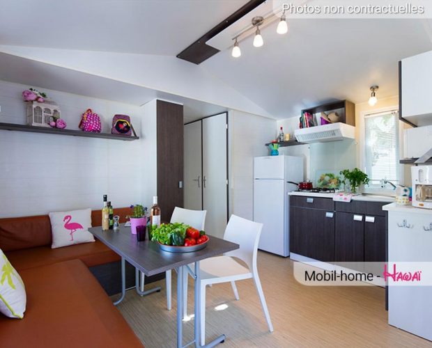 cuisine salon mobil home hawai camping hyeres